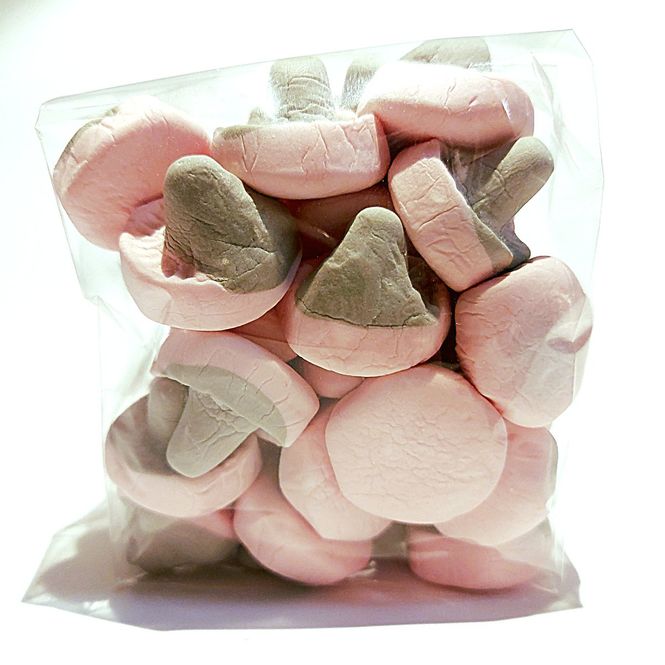 Huvudbild Hallon/lakrits Svampar 150gr Franssons