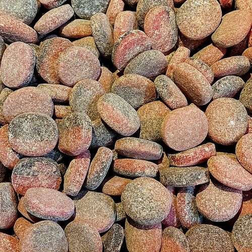 Super Hallonsalta Plattor 200gr Skåne Konfektyr