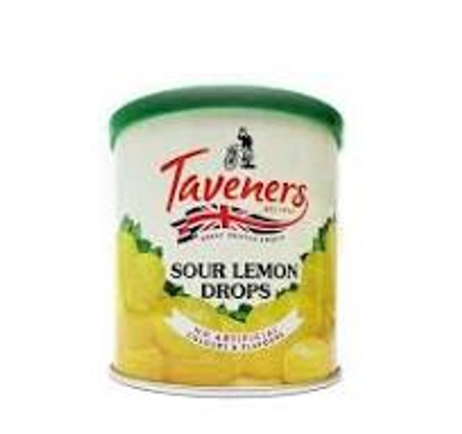 Huvudbild Sour Lemon Drops 200gr Taveners