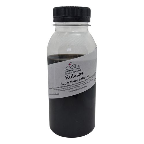Kolasås Super Salty Salmiak 250gr Gammelstads