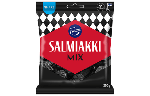 Salmiakki Mix 200gr Fazer